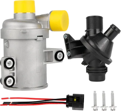 Vista 19 de Bomba de agua de motor eléctrico compatible con BMW 328i 528i X3, X5 428i 228i X1 X4 Z4 2012-2017 228i/328i/428i/528i xDrive, bomba de refrigerante
