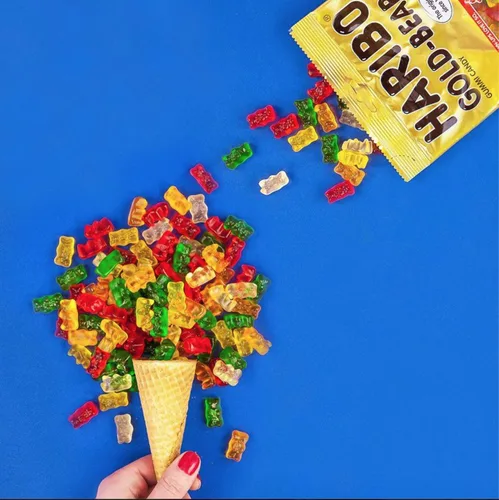 Vista 5 de Haribo Gummi Candy, Goldbears, 2 onzas (paquete de 4)