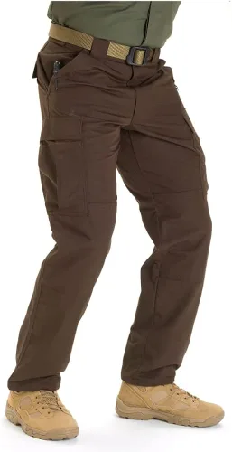 Vista 2 de Pantalones tácticos 5.11, TDU, para hombre y de tela ripstop (#74003)