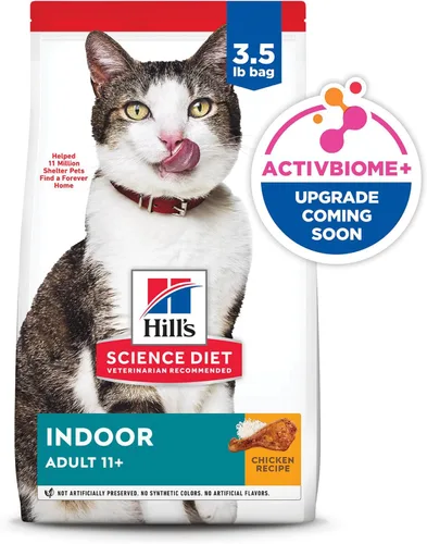 Vista 14 de Hill’s Science Diet Alimento seco para gatos de interior., Adultos 11+