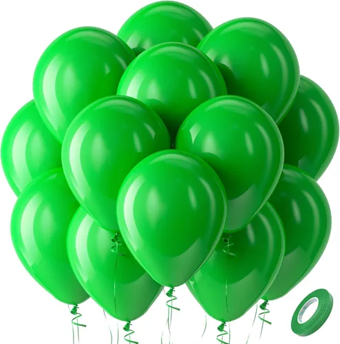 Vista 103 de Bezente Paquete de 150 globos de látex mate color burdeos de 5 pulgadas rojo (07-Red-G42)