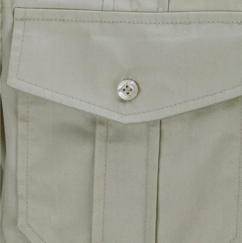 Vista 7 de Camisa de aventura para hombre Jones Jr., camisa de los Raiders Safari disfraz Dr. Henry Tops con bolsillos Halloween Cosplay traje