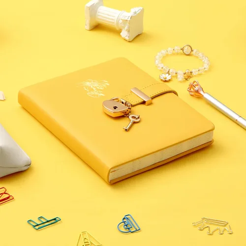 Vista 7 de Agenda con cerradura para niñas – Regalos de cumpleaños para niñas de 8, 9, 10, 11, 12 años – Artes y manualidades para niños – El kit de diario