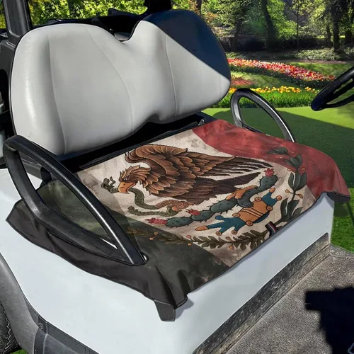 Vista 23 de AFPANQZ Toalla personalizada para cubierta de asiento de carrito de golf, añade tu texto, imagen, logotipo, nombre, protector de asiento de carrito