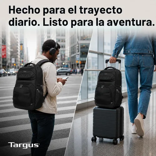 Vista 5 de Targus Mochila para laptop, Negro