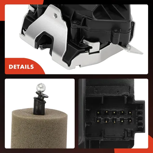 Vista 7 de A-Premium Actuador de Cerradura de Compuerta Trasera Compatible con Mercedes Benz E320, E350, E500, E55 AMG, E63 AMG, ML63 AMG, ML320, ML350, ML450