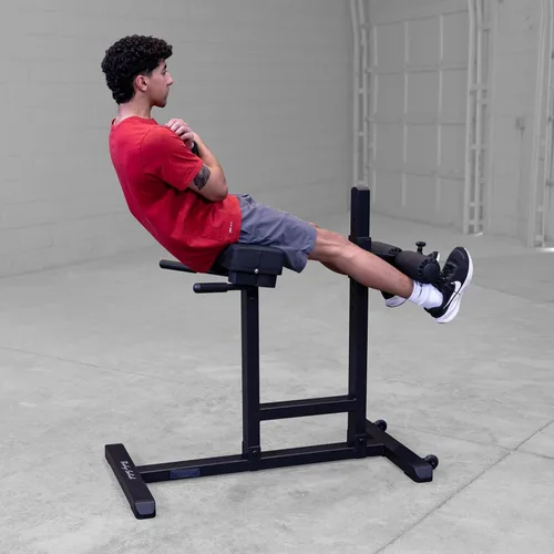 Vista 4 de Body-Solid GRCH322 Silla romana para entrenamiento abdominal y central, gimnasio doméstico y comercial