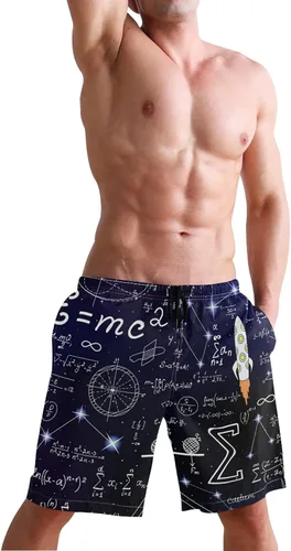 Vista 5 de Sinestour - Bañador para hombre, secado rápido y manuscrito a mano, mulas