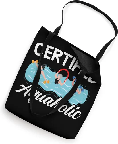 Vista 2 de Bolsa de mano certificada Aquaholic Water Aerobics Instructor Fitness