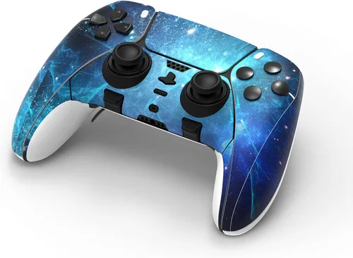 Vista 9 de PlayVital 2 Set Skin Decals Sticker for ps5 Edge Wireless Controller, Custom Vinyl Decal Skins Wrap Cover for ps5 Edge Controller - Army Green