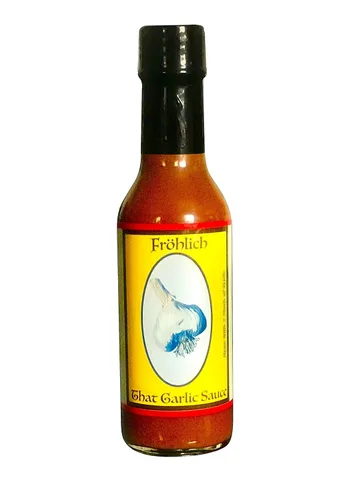 Vista 4 de Set de regalo de salsa picante con infusión de aceite de trufa Frohlich: That Garlic Sauce 3