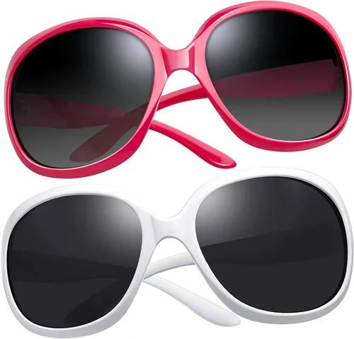 Vista 182 de Joopin Lentes de sol de gran tamaño para mujer, polarizados, grandes, para conducción, protección UV, grandes sombras