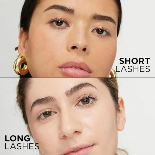 Vista 6 de L'Oreal Paris - Máscara de alargamiento de pestañas, maquillaje telescópico original, con cepillo de doble precisión para separar pestañas, lavable