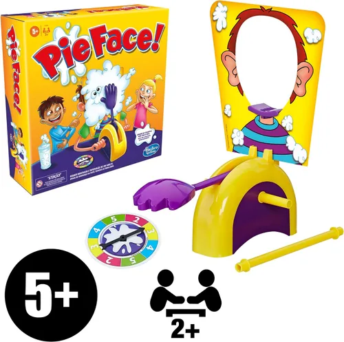 Vista 7 de Hasbro Gaming Juego de cara de pastel Juego de mesa familiar de crema batida para niños A partir de 5 años para 2 o más jugadores