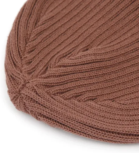 Vista 4 de UNDERCONTROL Gorro de pescador de invierno para hombre y mujer, unisex, con estilo liso, diseño de calavera enrollada