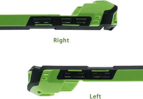Vista 5 de IYOUBOL Funda Protectora Amortiguadora Resistente con Correa de Mano para Zebra TC51 TC510K TC52 TC56 TC57 (Verde)
