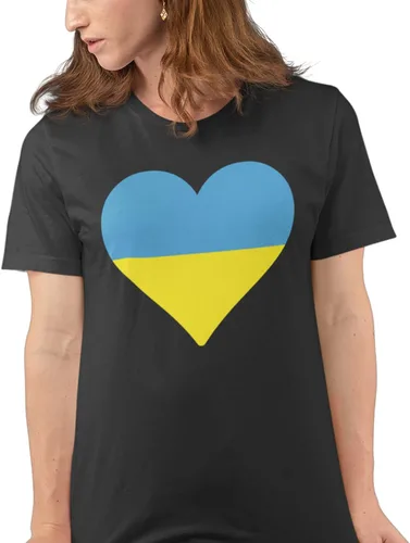 Vista 3 de Love Ukraine Heart Shirt