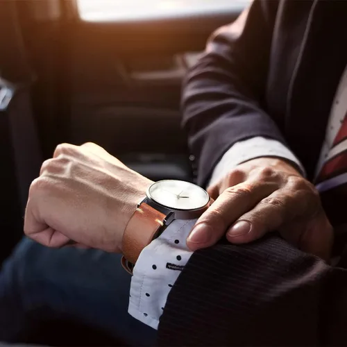 Vista 7 de REZERO - Correa de reloj de liberación rápida, correas de reloj de cuero de grano superior para hombres y mujeres, 0.709in, 0.787in, 0.827in