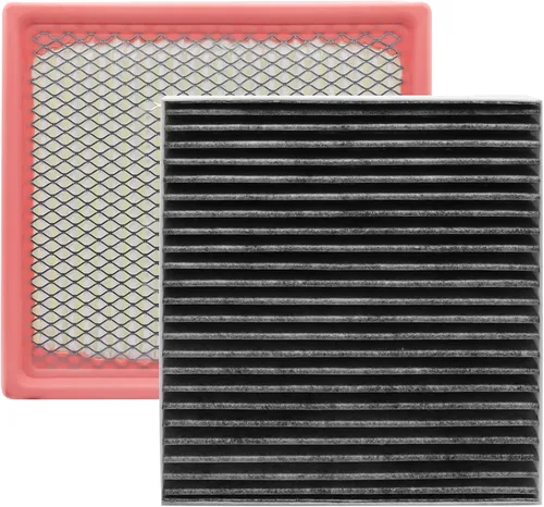 Vista 13 de Filtro de aire de cabina de motor de peine para Hyundai Accent 1.6L L4 2017 2016 2015 2014 2013 2012 Gris carbón