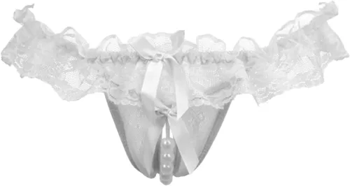 Vista 18 de Tanga de cintura baja con bordado de mariposa para mujer 6 Pack-Multicolor