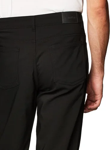 Vista 2 de Calvin Klein Men's Move 365 Stretch Slim Fit Wrinkle Resistant Tech Woven Pant