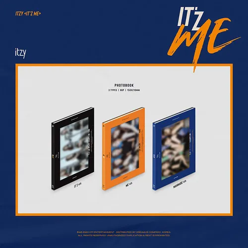 Vista 2 de ITZY Album - ITZ ME ME ver CD Photobook Cover Postcard Photocards FG
