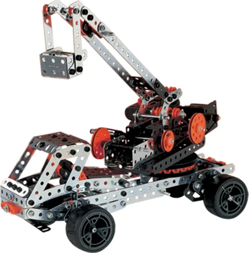 Vista 5 de MECCANO, Super Construction - Juego de construcción motorizado 25 en 1, juguete educativo STEAM, 638 piezas, para edades de 10 años en adelante