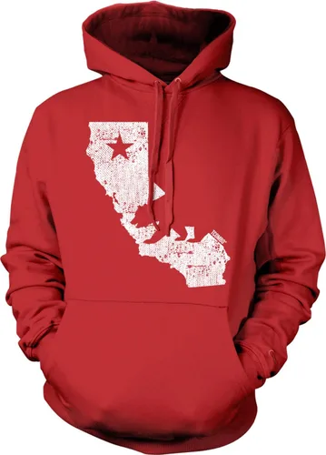 Vista 20 de Tcombo California State Map - Sudadera con capucha unisex Cali Bear