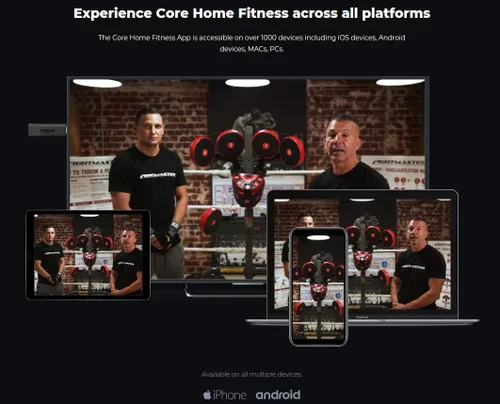 Vista 5 de Core Home Fitness FightMaster Entrenador de boxeo