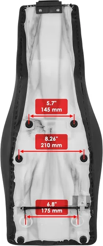 Vista 2 de Caltric Conjunto de asiento compatible con Polaris Scrambler 400 4x4 1995 1996 1997 2000 2001 2002 / 2x4 2000-2001