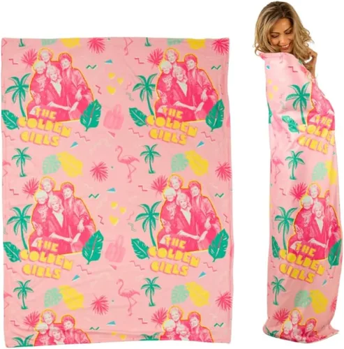 Vista 2 de Franco Collectibles The Golden Girls Bedding - Manta de felpa súper suave, 46 x 60 pulgadas, (producto oficial)