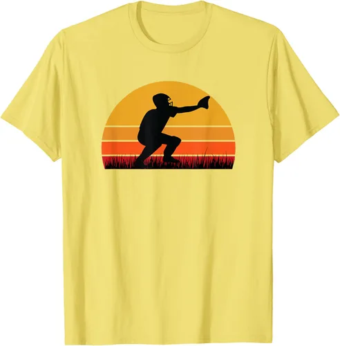 Vista 45 de Baseball Beisbol - Camiseta de jugador de pelota de defensa atrapante, Negro, S