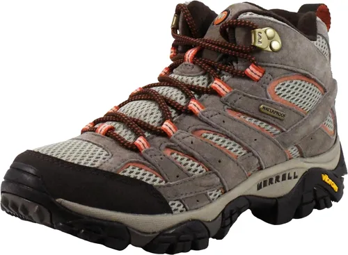 Vista 42 de Merrell - Botas de senderismo impermeables Moab 2 Mid para mujer