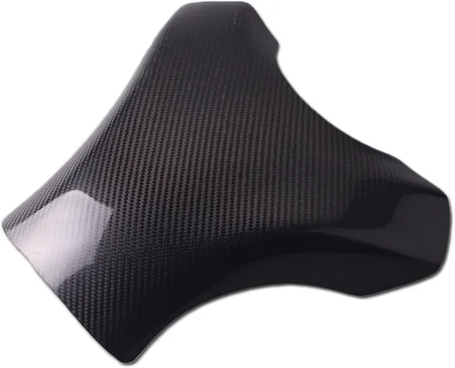 Vista 2 de Protector de la cubierta del tanque de combustible de fibra de carbono para Kawasaki Ninja ZX10R 2008 2009 2010
