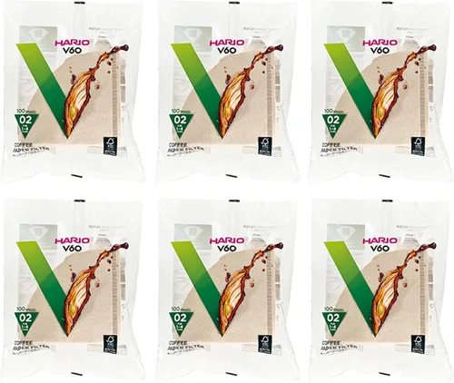 Vista 16 de Hario V60 - Filtro de café de papel, tamaño 01, blanco, caja de 40 unidades (paquete de 3)