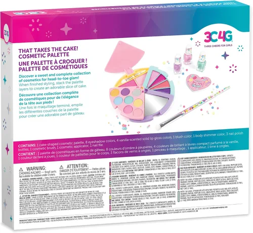 Vista 2 de ¡Eso toma el pastel! Paleta de cosméticos a partir de 8 años