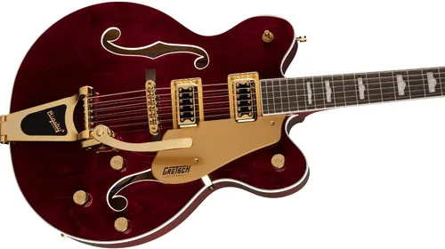 Vista 3 de Gretsch G5422TG Guitarra eléctrica electromática clásica de doble corte con Bigsby - Mancha de nogal
