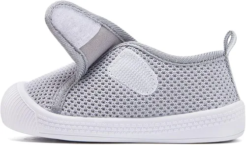 Vista 4 de BMCiTYBM Zapatos para bebé niño y niña, zapatos transpirables para caminar, ligeros, antideslizantes, 6, 9, 12, 18, 24 meses