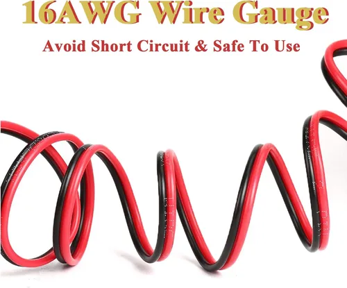 Vista 6 de Conectores eléctricos impermeables de 2 pines de 16 AWG, macho y hembra, de 16 AWG, kit de enchufe de arnés de cable adecuado para automóvil