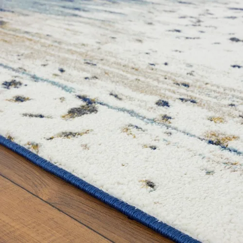 Vista 5 de LUXE WEAVERS Alfombra abstracta de 5 x 7, azul