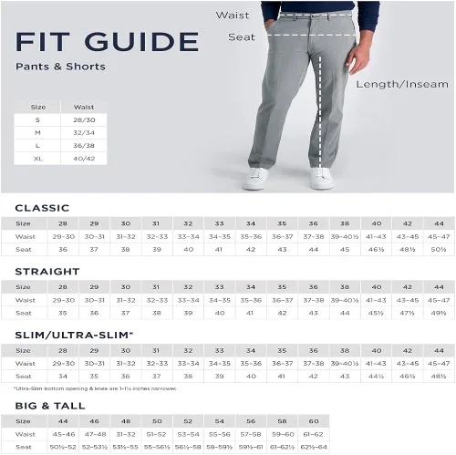 Vista 5 de Haggar Men's Premium Comfort Dress Pant Classic Fit Reg. and Big & Tall Sizes