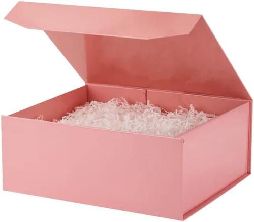 Vista 34 de 1 paquete de caja de regalo negra con tapas, pequeña de 12 x 8 x 2.7 pulgadas, cajas de regalo para ropa, cajas de regalo para camisas con cinta