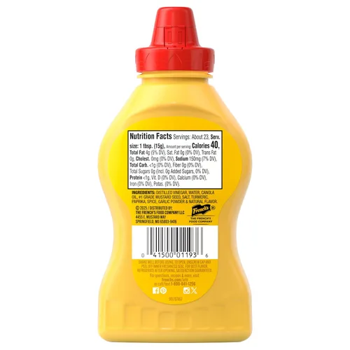 Vista 9 de French's Crema de mostaza amarilla para untar, 12 onzas (paquete de 8)