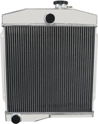 Vista 2 de Radiador de aluminio de 3 filas para Jeep Willys 1955/1959-71 Jeep CJ3 CJ5 CJ6 2.2L 3.7L MT