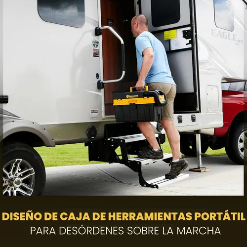 Vista 5 de Vacmaster Professional 4 galones, 24V MAX aspiradora inalámbrica húmeda/seca para taller con batería de 4.0Ah - DVTB244 0201