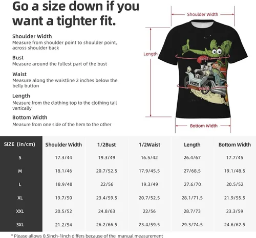 Vista 7 de QMENA Rat Fink Camiseta Hombre Mujer S-3XL Unisex