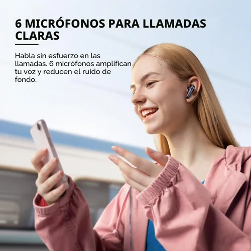 Vista 6 de Soundcore by Anker Liberty 4 NC Wireless Earbuds