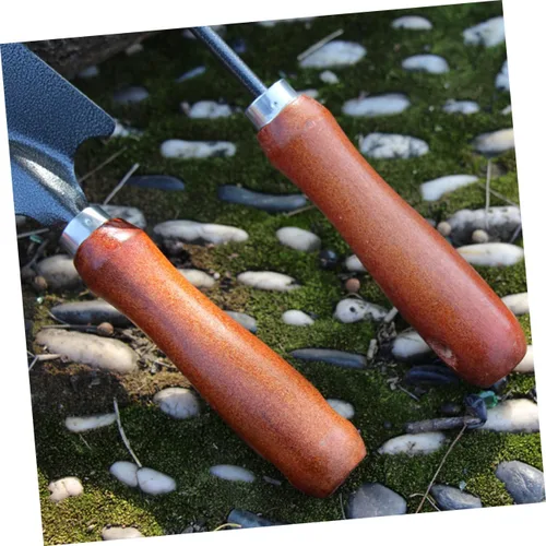 Vista 2 de Mikikit 1set Ergonomic Gardening Hand Trowel Tool High Hardness Spade for Digging Planting and Weeding Multi-Functional Design for Outdoor Gardening