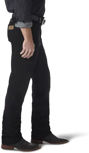 Vista 3 de Wrangler 0936 - Jeans ajustados de corte vaquero para hombre, Stonewash