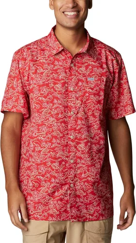 Vista 91 de Columbia - Camisa Super Slack Tide Camp de manga corta para hombre